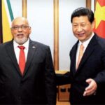 President Xi of China and President Donald Ramotar of Guyana