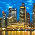 singapore skyline panorama