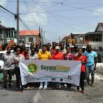 "Guyana Shines" volunteers