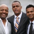 Brian Lara, Courtney Walsh, and Shivnarine Chanderpaul
