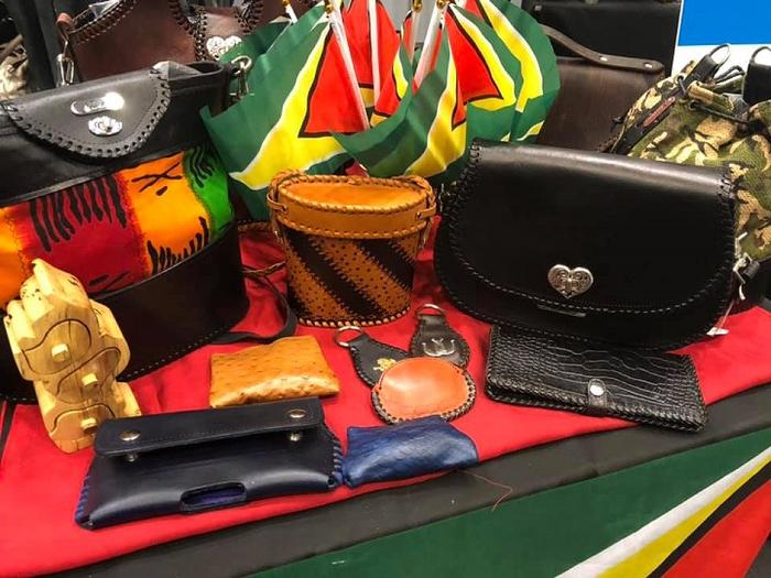 Embassy of Guyana booth at 8th Annual Embassy Showcase Winternational