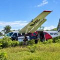 Trans Guyana Airways’ (TGA) Cessna 208B Grand Caravan, after runway excursion